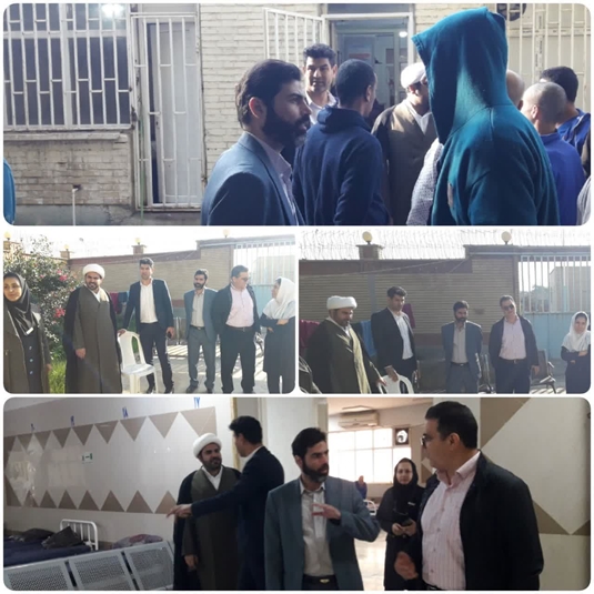 The visit of Karun County Prosecutor to Sinai Hospital